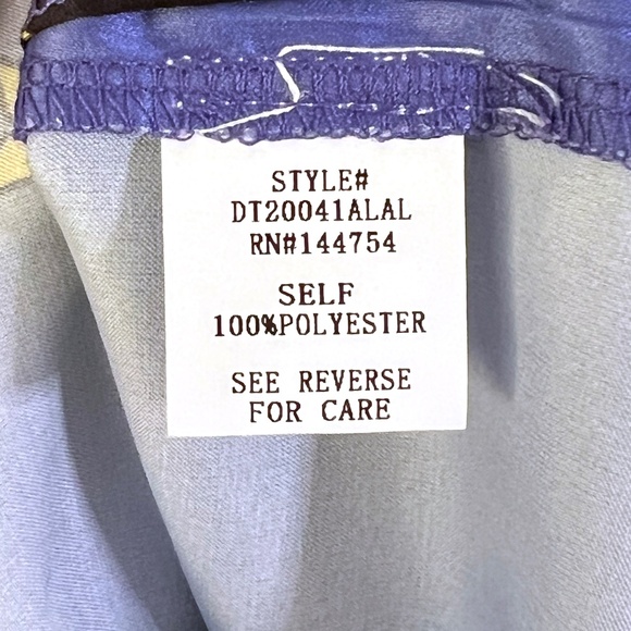 NWT Dressed In LALA Get Lucky Satin TOP ONLY - Picture 10 of 11